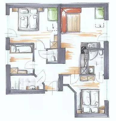 Appartements-pension Lindenheim Apartament Schladming